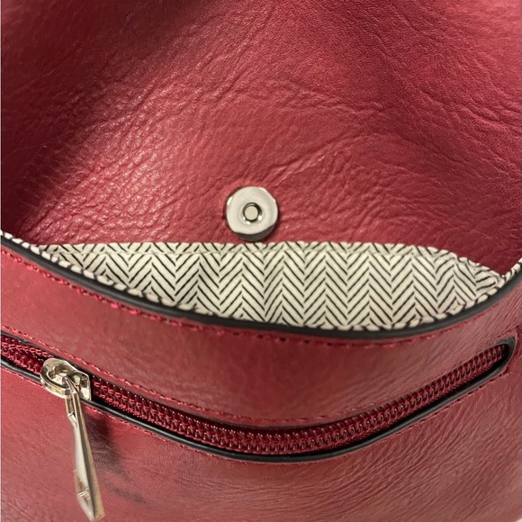 K. Carroll Willow Mini Backpack Crossbody Brick - Picture 3 of 7